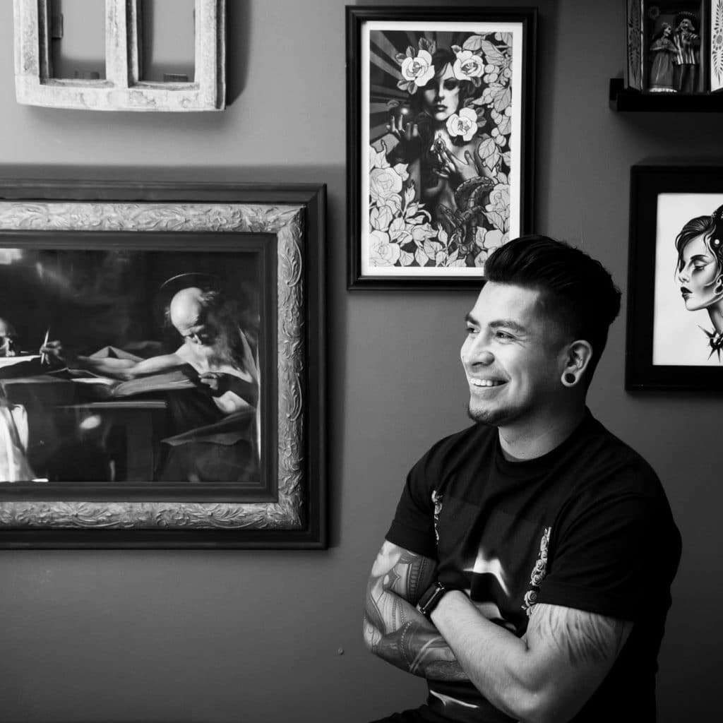 carlos, our tattoo artist